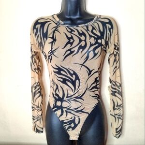 Collusion Mesh Bodysuit Size 4
